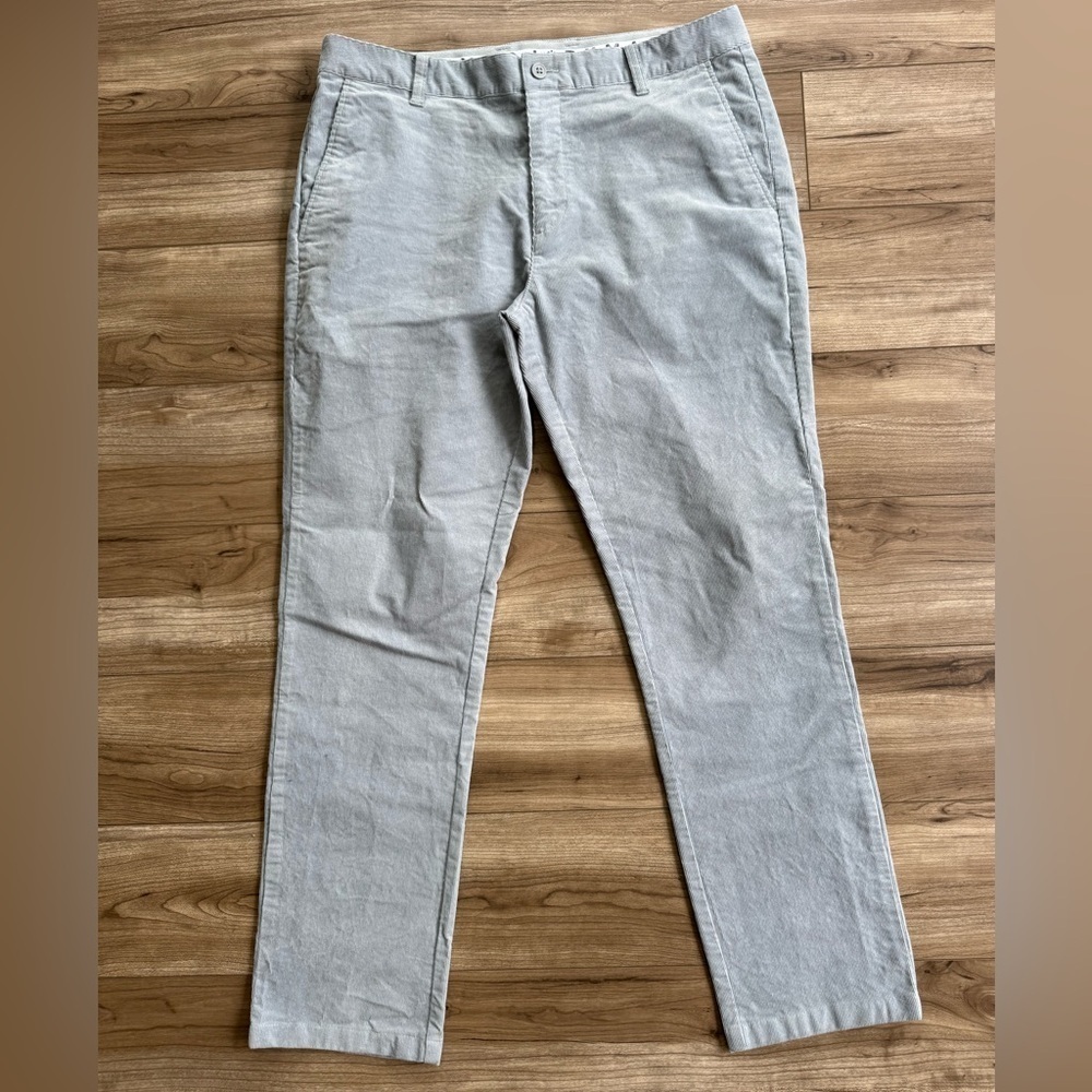 Puma Golf "The Golf Cord" - Corduroy Golf Pants -Lt Blue Sz 34x30 - Picture 1 of 8